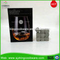 Precio al por mayor 9pcs Whisky Rocks Whisky Stones Cerveza Wine Stones Whisky Ice Stones Bar Accesorios con una bolsa